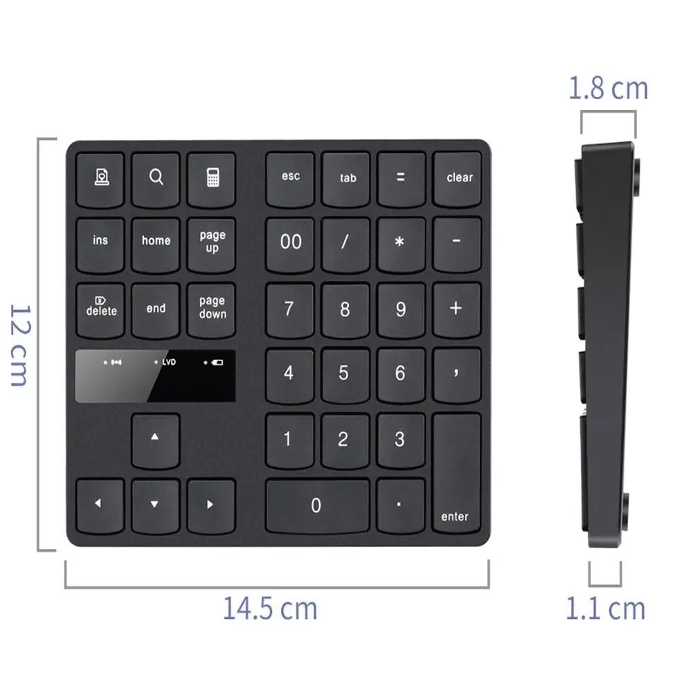 Portable Digital Keyboard Mini Numeric Keypad Usb Number Pad For Mac Ios Android Windows Laptop Pc Accessories Numeric Keyboard Keyboards Aliexpress