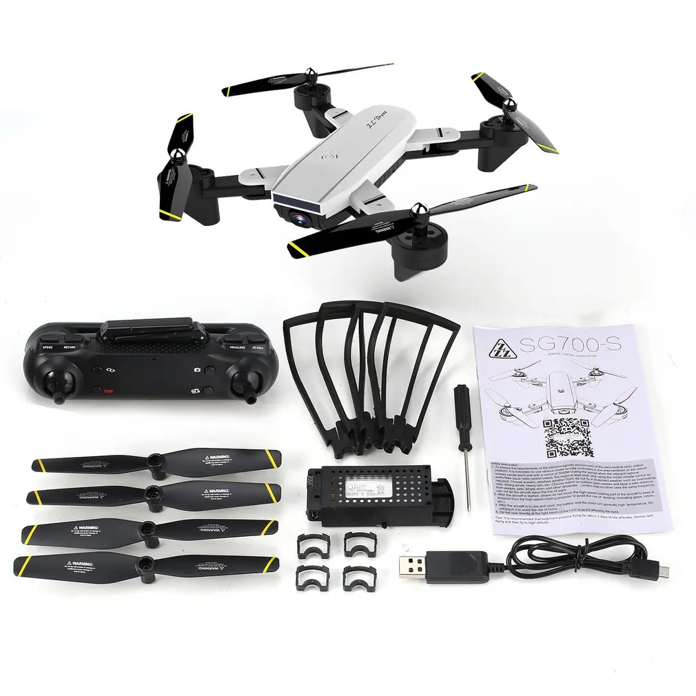 

SG700-D Foldable Drone With 720P/1080p HD Full Camera Professional Smart Follow Optical Flow Positioning Model VS S20 RC Drone