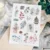 RUB ON Plant Numbers Sticker Scrapbooking Junk Journal Crafts Transfer Stickers DIY Фотоальбомы Декоративные