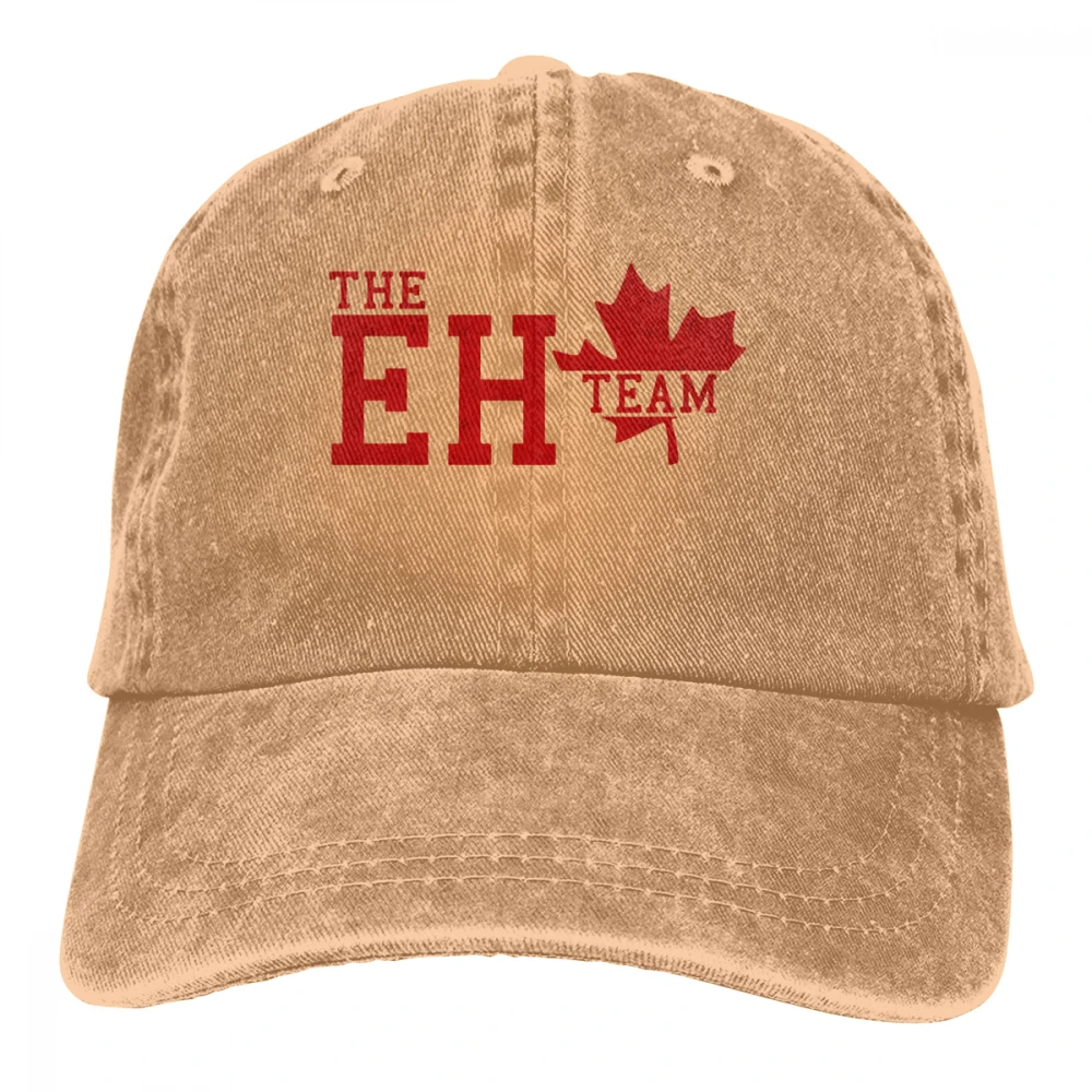 Канада на Eh команда Casquette кленовый лист, флаг Канады, флаг страны, гордыня Канады, канадский - Цвет: Хаки