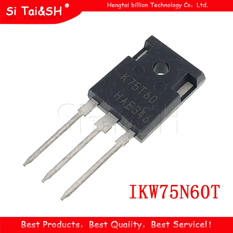 2 шт. IKW75N60T TO247 K75T60 75A 600V TO-247 IKW75N60 IBGT трубки | Электронные компоненты и