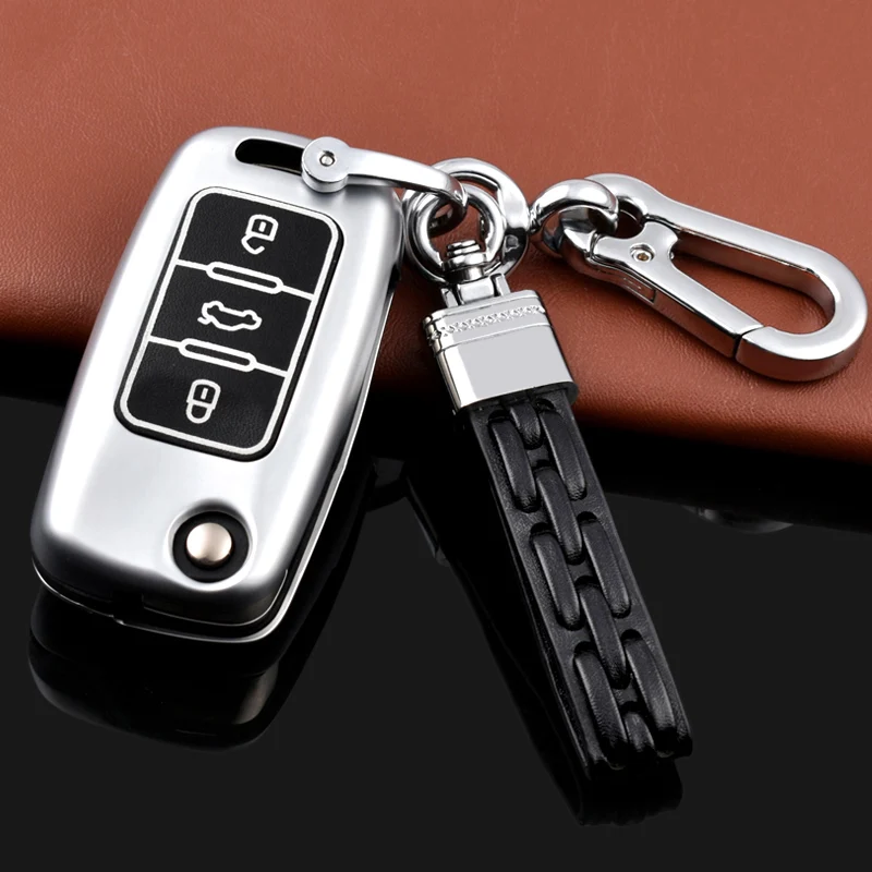 Для Volkswagen Magotan(-) CC() Passat() B8 вариант(~) набор автомобильных ключей чехол аксессуары для автомобиля - Название цвета: STYLE C-3