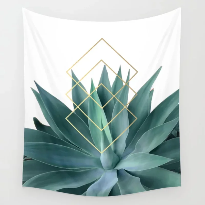 

Agave Geometrics Tapestry Wall Hanging Bedspread Wall Art Bedding Curtain Towel Throw Window Curtain Personalized Furniture