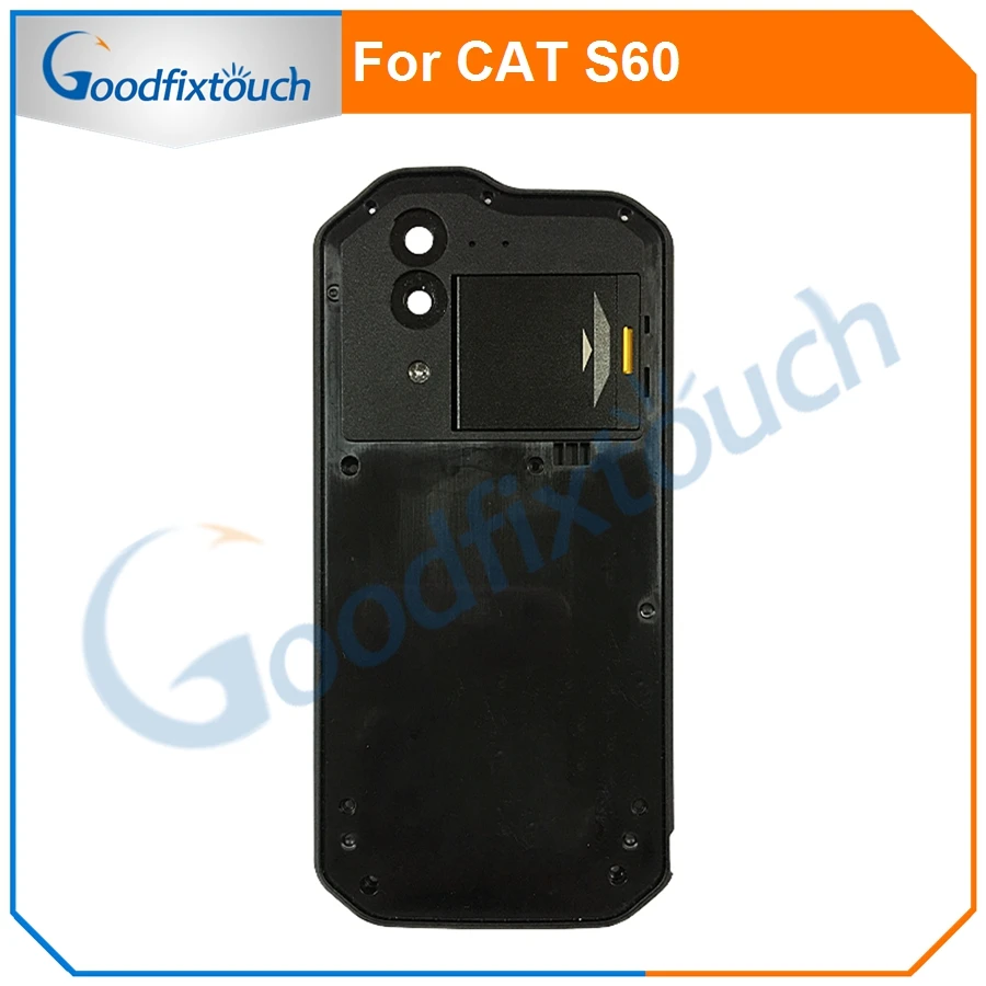 Для Caterpillar Cat S60 S 60 рамы среднего телефона Корпус черного цвета без Запасные детали ЖКИ для Caterpillar Cat S60 S 60 средняя рамка
