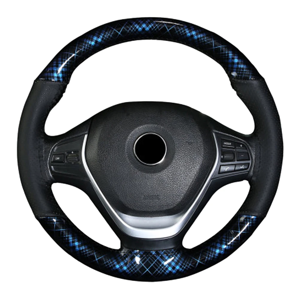 HKOADE DIY Автомобильные Чехлы На Руль 38 см с иглами и аксессуары для резьбы 5 цветов