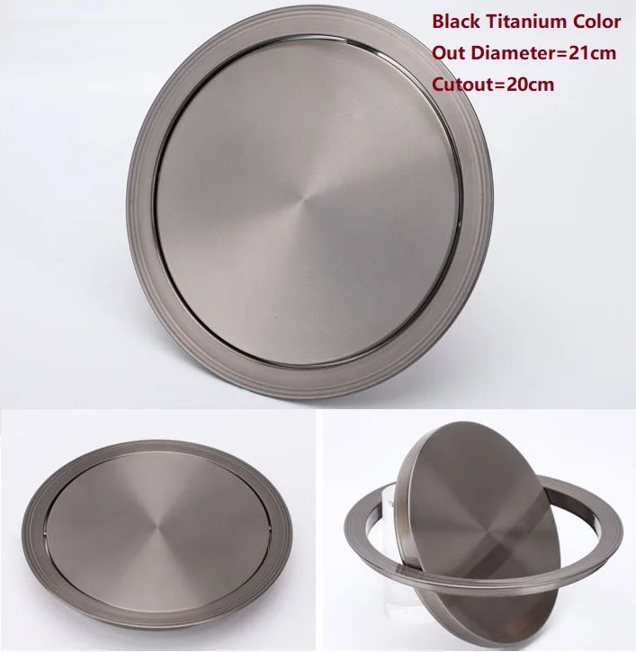 21cm Black Titanium