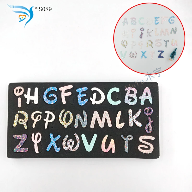 Koop Zwart alfabet pak DIY nieuwe houten schimmel stansmessen voor scrapbooking Dikte 15.8mm S089