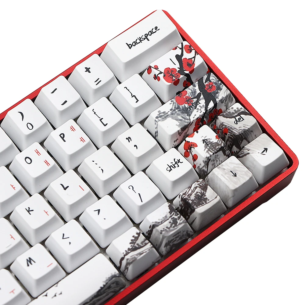71 chave oem perfil keycap para gh60