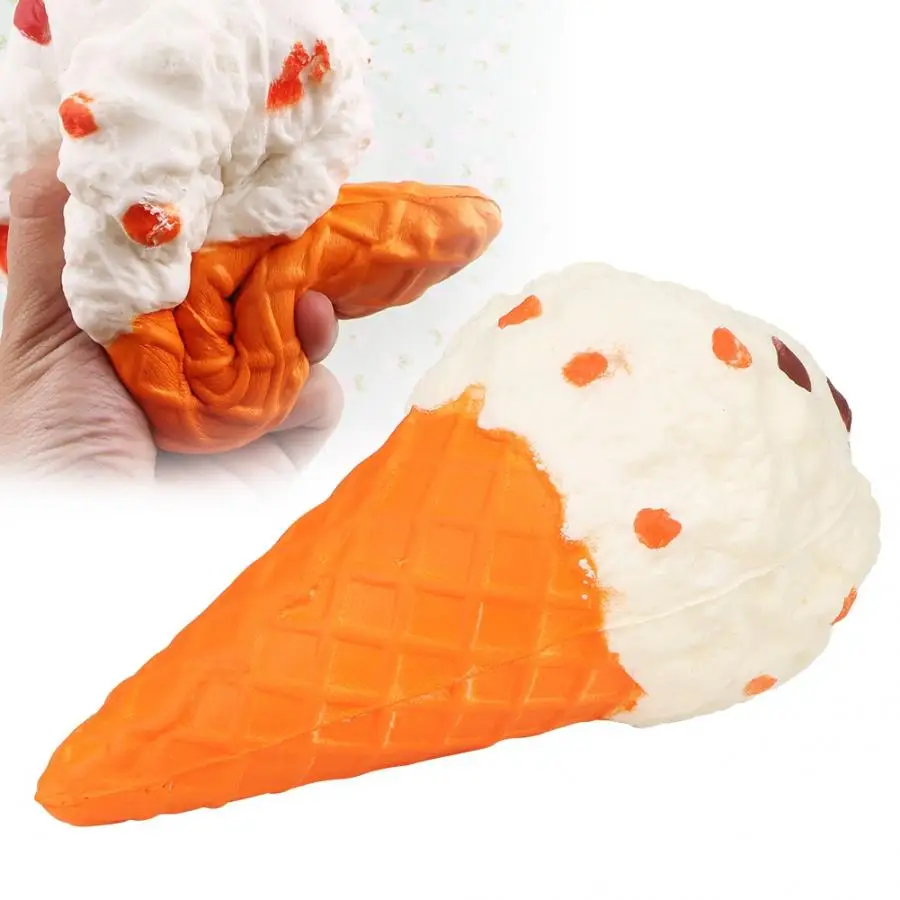 Детская игрушка из искусственной кожи, медленно поднимающаяся, jumbo Kawaii, красочная кукла, медленно поднимающая стресс, облегчение, игрушка для детей, игрушка для декомпрессии
