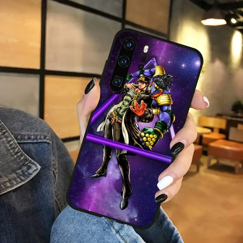 huawei phone cover Anime JoJos Kỳ Dị Phiêu Lưu Ốp Lưng Điện Thoại Huawei Honor Giao Phối P 9 10 20 30 40 Pro 10i 7 8 một X Lite Nova 5T cute phone cases huawei