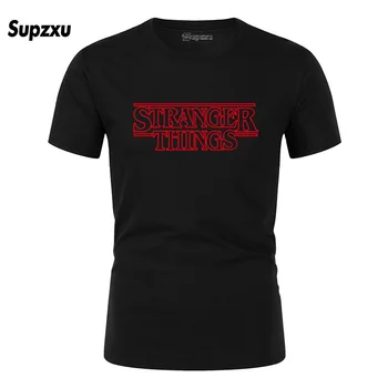 

Stranger Things T shirt Man Summer Cotton Short Sleeve T shirts Male Casual Tee 2019 Man High Quality Sportswear Tracksuit Tee