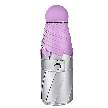 

Sun Umbrella Women Sun Umbrella Small Fresh Pockets Rain And Rain Dual-use Mini Wind Resistant Umbrella Women Men Creative Gifts