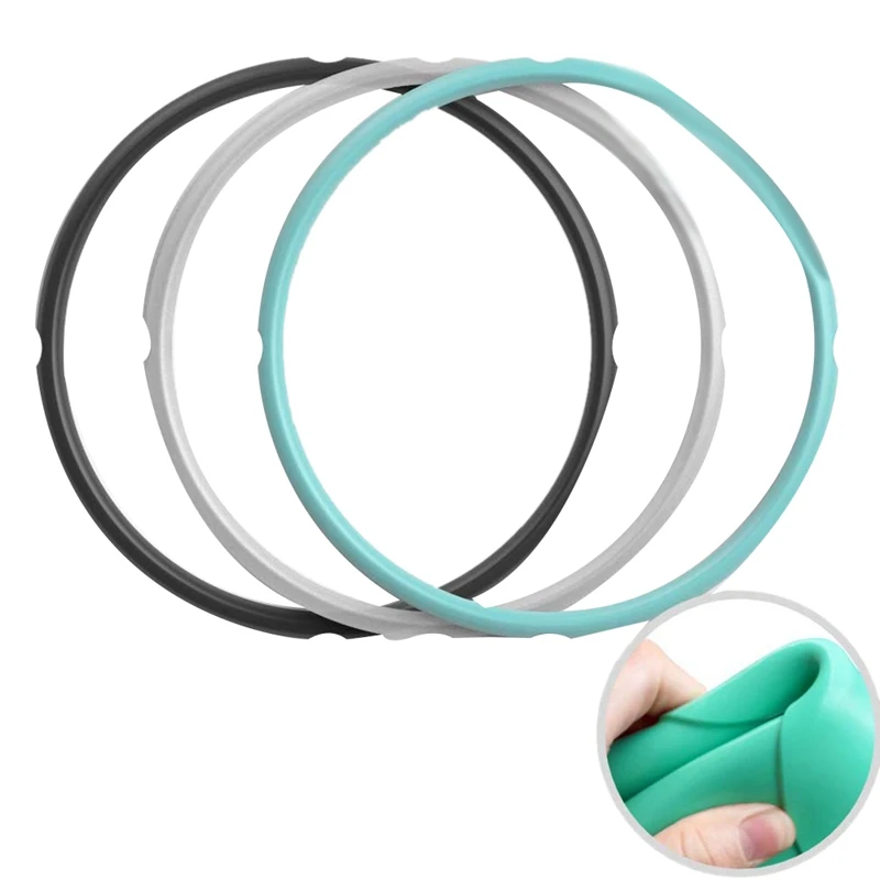

Replaceable Silicone Gasket Sealing Ring for Pressure Cooker - Instant Cooker Accessories for 6Qt