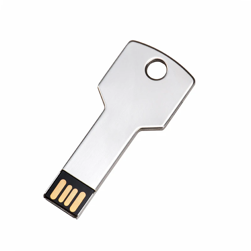 JASTER,, супер мини Usb флеш-накопитель, металлическая usb флешка, 64 ГБ, флешка, 64 ГБ, 32 ГБ, 16 ГБ, 4 Гб, водонепроницаемая флешка, флеш-диск - Цвет: Silver