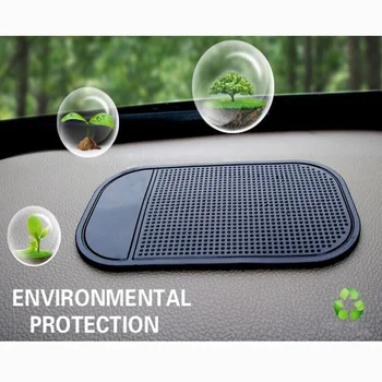 

2 Pcs/set Car Dashboard Sticky Pad Powerful Silicon Gel Magic Sticky Pad Anti Slip Non Slip Mat for Phone Car Accessories