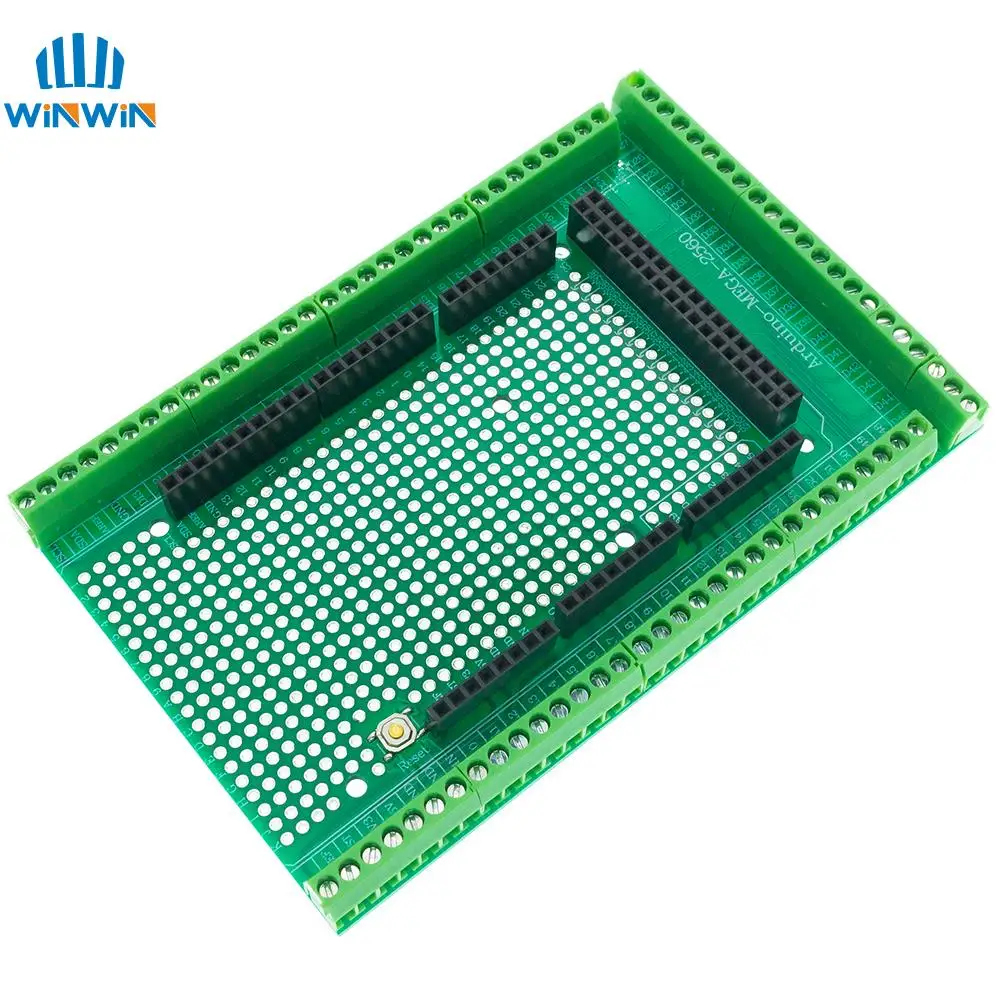 MEGA-2560 R31 Prototyp Schraubklemmenblock Schild Board Platte Kits Für Arduino 
