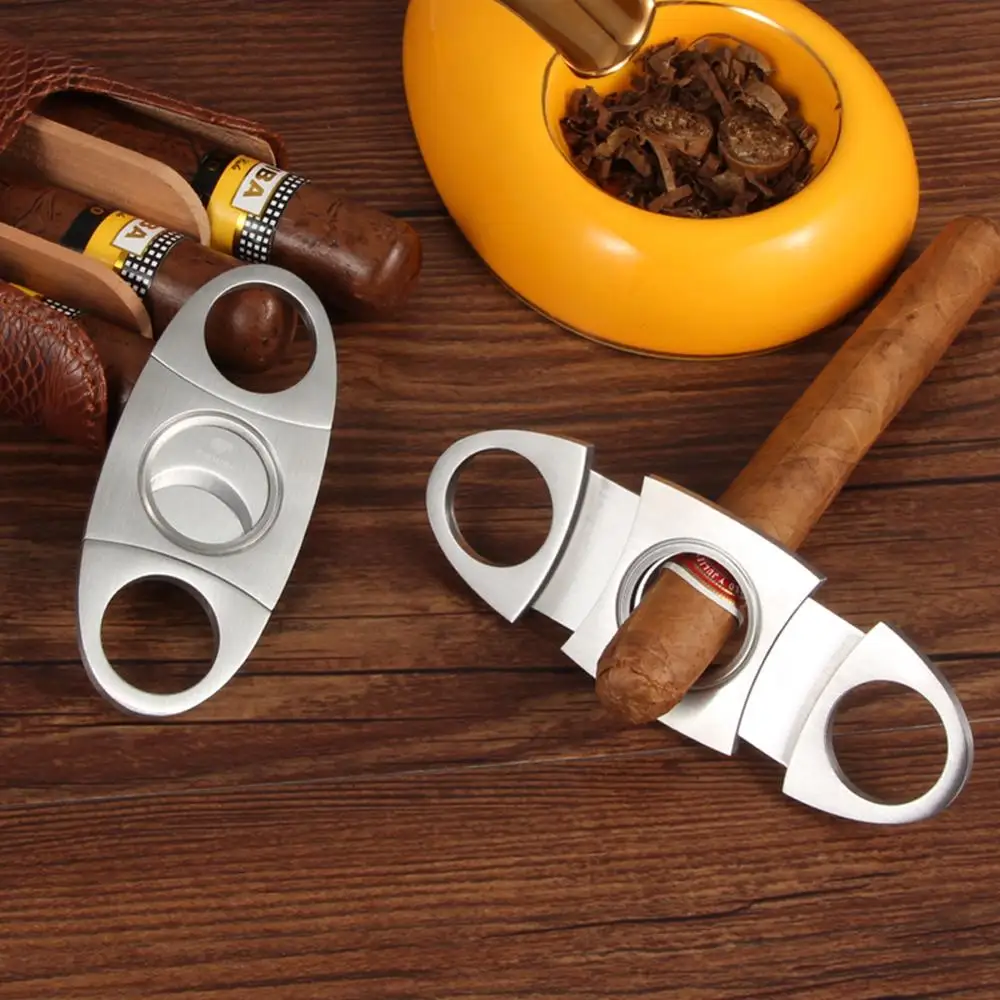 COHIBA зажигалка для сигар 3 струи пламени фонарь Бутановая Зажигалка резчик острые