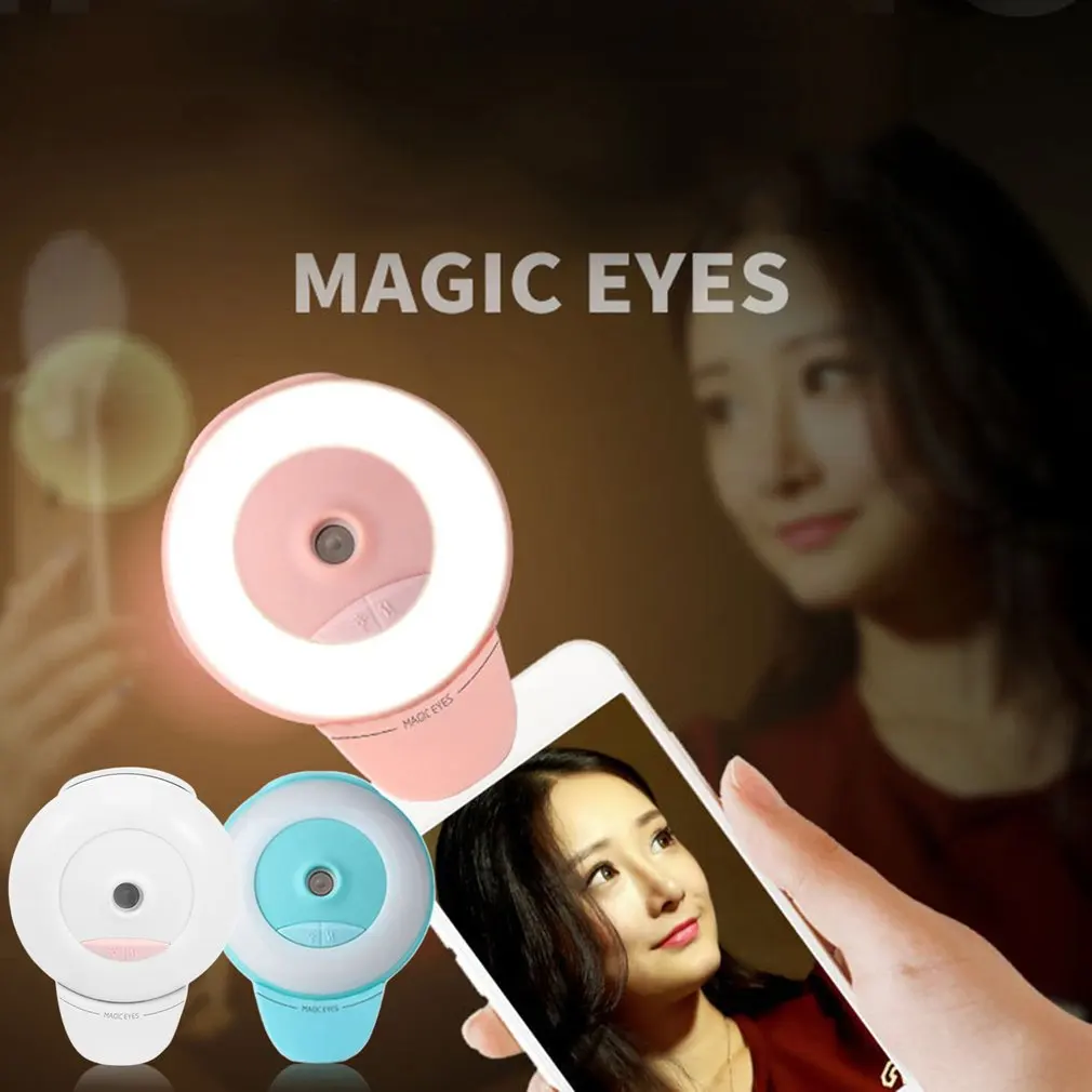 

Portable Handheld Facial Moisturizing Spray Beauty Instrument Women Selfie Self Timer Fill-In Light Spa Sprayer Humidifier