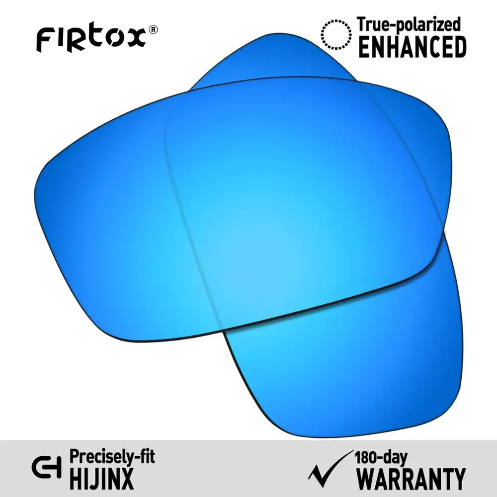 Firtox поляризационные Сменные рассеиватели UV400 для солнцезащитных очков-солнцезащитных очков Оукли Hijinx(Только Совместимые линзы)-несколько цветов - Цвет линз: Blue-Polarized