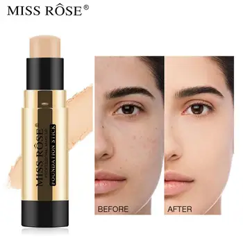

Concealer Stick Foundation Makeup Full Cover Contour Face Concealer Cream Base Primer Moisturizer Hide Blemish