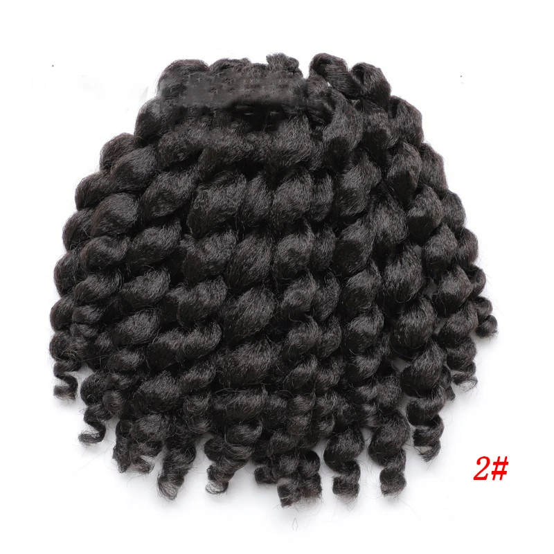 8 дюймов 20 корней Jumpy Wand Curl Twist синтетические вязанные косы ямайский прыжок крючком плетение волос для черных женщин