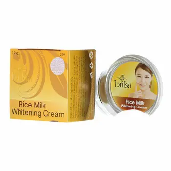 

White Rose Rice Milk Smooth Reduce Blemish Dark Spot Whitening Light Cream 12g