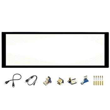 

Waveshare 7.9Inch Capacitive Press Sn LCD 400X1280 HDMI IPS Toughened Glass Cover for Raspberry Pi /Windows 10 / 8.1 / 8/7