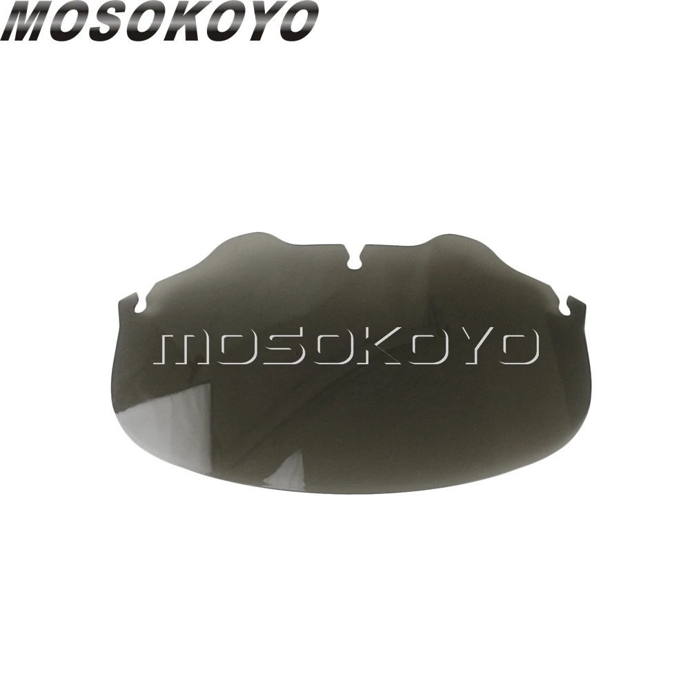 1х мотоцикл 1" летучая мышь ветровое стекло для Harley Touring CVO ультраклассический FL Street Electra Glide дым обтекатель ветровые щиты