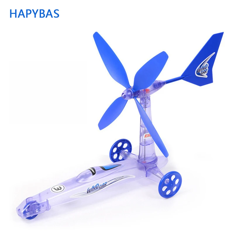 DIY ветряные гибридные научно-исследовательские эксперименты игрушка ветряная
