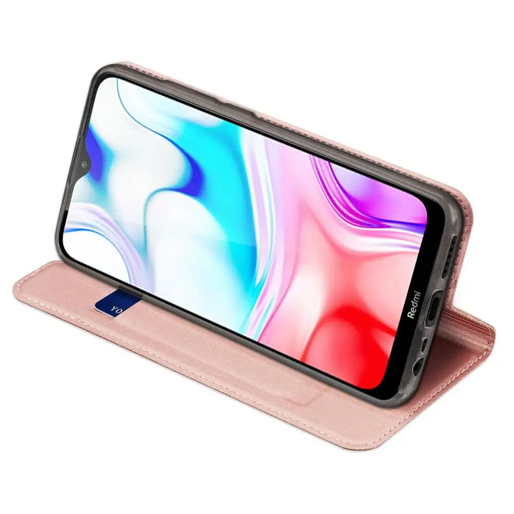 Чехол-книжка для Xiaomi Redmi 8 Redmi8, кожаный чехол-книжка для Xiaomi Redmi 8 M1908C3IC, Магнитный флип-чехол для телефона