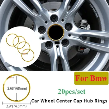 

Blue/red/gold/silver Car Wheel Center Cap Rings Wheel Hub Decoration 20pcs/lot For E60 E90 F10 F30 F15 E91 E92 E93 F02 E63 E64