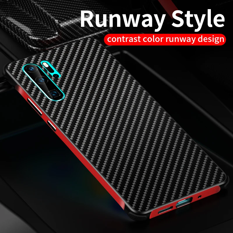 Beyour для huawei P20 Lite чехол для подиума Gene металлическая рамка углеродное волокно чехол для huawei P30 P20 Pro Honor 20 Nova 4 5 чехол для телефона