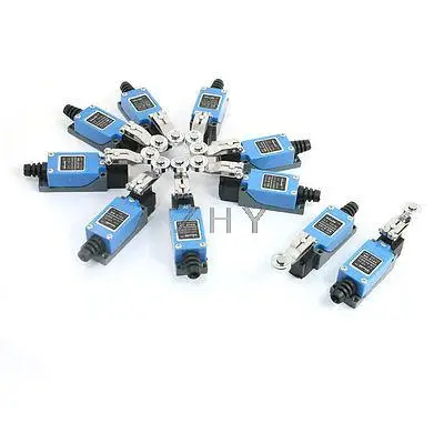 

10pcs ME-8104 Rotary Metal Roller Lever Momentary Enclosed Limit Switch