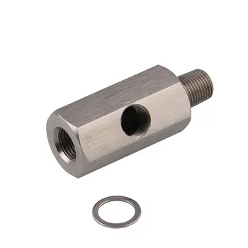 

1/8" Bspt Oil Pressure Sensor Tee To Npt Adapter Turbo Supply Feed Line Gauge Hot Selling Market Trend