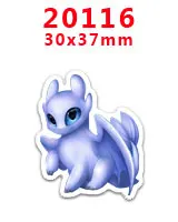 PR-20116 Принадлежности для рукоделия с изображением героев мультфильмов плоские с обратной стороны плоские смолы 30 штук. PR-17993-28760 - Цвет: PR-20116
