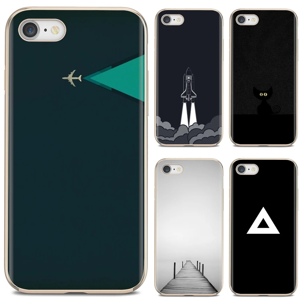 Buy Silicone Phone Case For Huawei Y6 Y5 2019 Xiaomi Redmi Note 4 5 6 7 8 Pro Mi A1 A2 A3 6X 5X 7A minimalism | Мобильные телефоны
