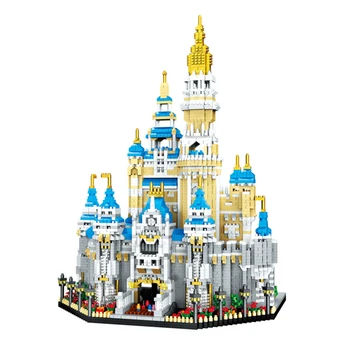 

Architecture Castle DIY Model Mini Diamond Building Blocks Puzzle Kids Toy