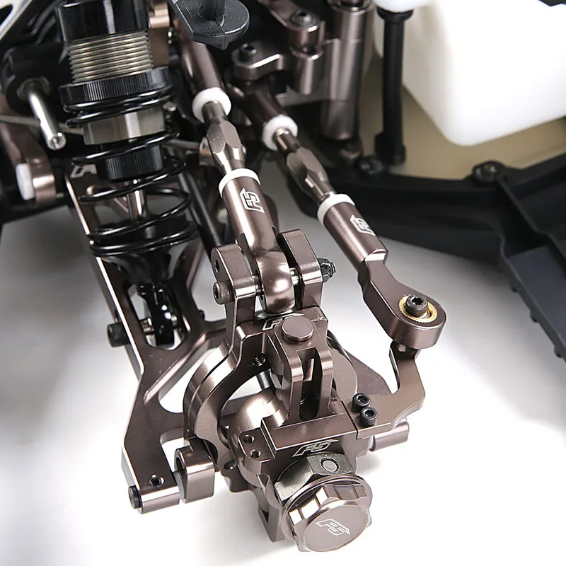 CNC сплав металла тяги Комплект для ROFUN F5 RC автомобилей запчасти металлические детали для модернизации ROFUN аксессуары