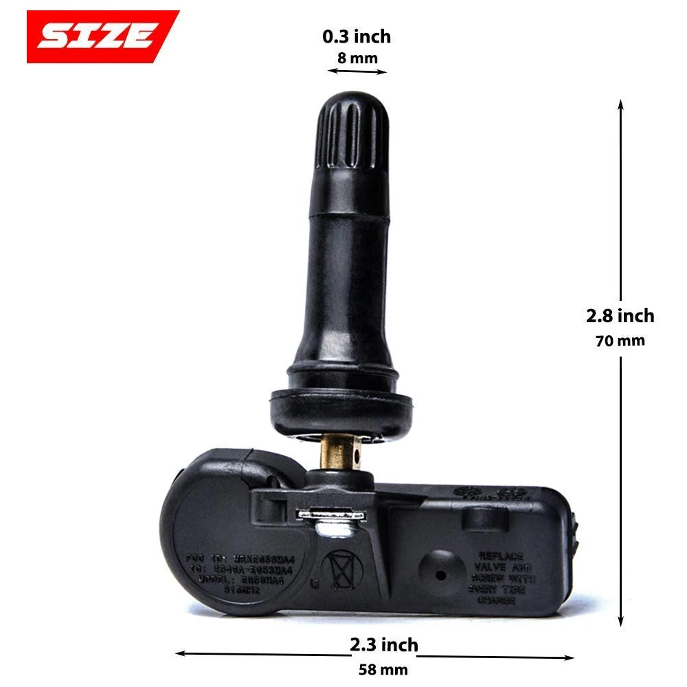 4 шт. датчик давления в шинах 9L3Z1A189A TPMS для Ford Escape Edge Expedition Explorer Mustang Focus Fusion Lincoln Navigator