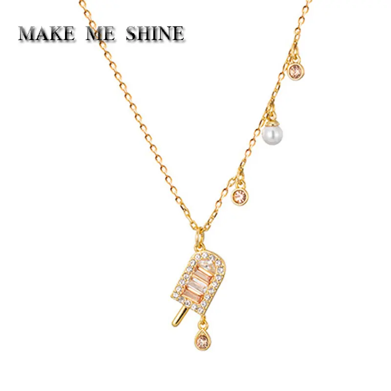 Cute Girls Swa Popsicle Ladies Necklace 