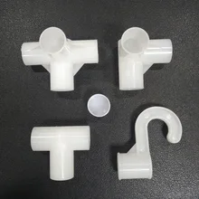 Тканевый шкаф для обуви пластиковые карты рукав порт Металлическая стальная трубка деревянные аксессуары для подключения 13,2/14/16/19/25