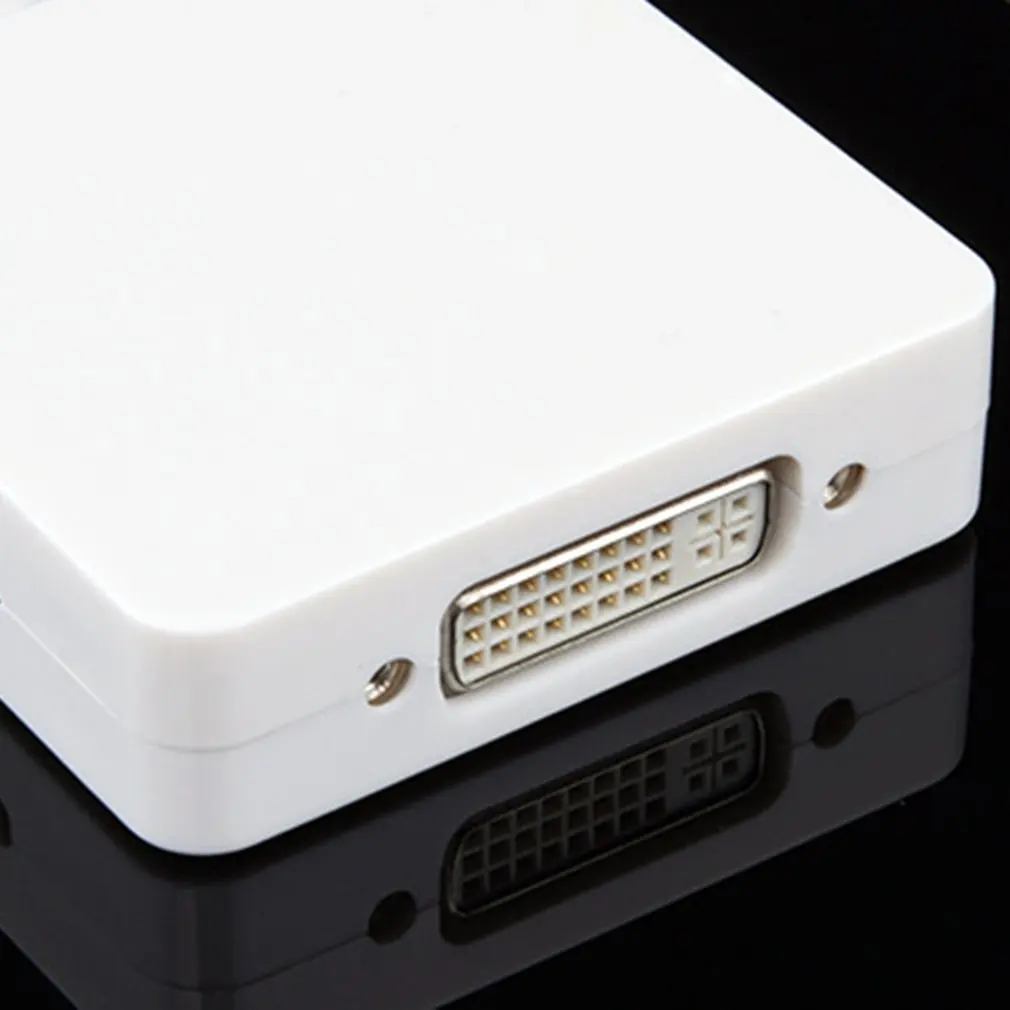 3 в 1 Mini displayport DP Thunderbolt to DVI VGA HDMI конвертер Кабель-адаптер для iMac Mac Mini Pro Air Book для монитора ТВ