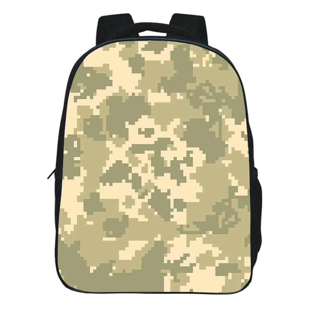 Camouflage School Bag Backpack Children Mini Cartoon Kindergarten Rucksack Baby Boys Girls Kids Knapsack Mochila