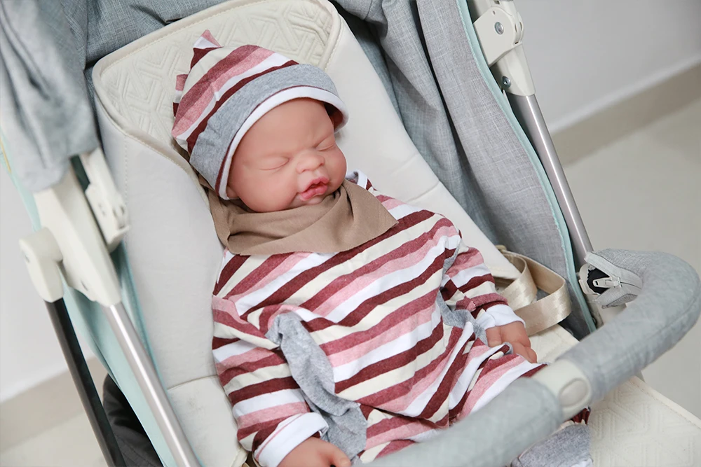 IVITA WG1517 48 см 3800 г силиконовые куклы reborn Похожие настоящие для маленьких девочек