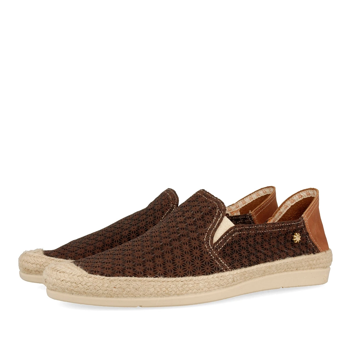 GIOSEPPO Alpargatas La Siesta marrones para hombre JAVEA|Sandalias de mujer| -