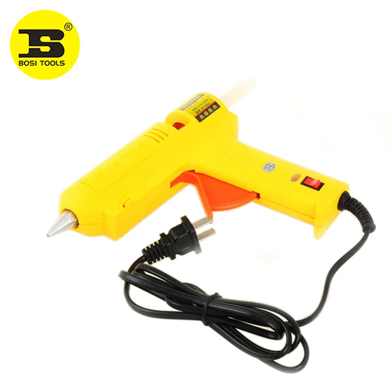 Free Shipping BOSI 80W Heating Hot Melt Glue Gun Arts Craft