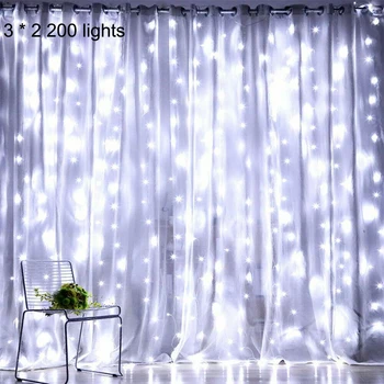 

Wedding String Lights Remote Led Curtain Usb Powered Fairy Lights Garland Led Party Christmas For Window Home Copper Wire Light