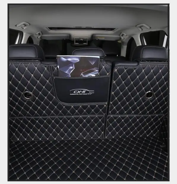 Автомобильный PU 3D стерео полностью закрытый коврик багажника для Mazda CX-5 второго поколения стайлинга автомобилей