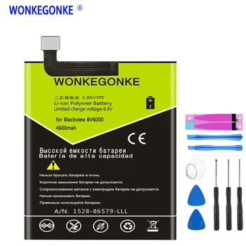 

WONKEGONKE for Blackview BV6000 BV6000S V756161P Battery with tracking number