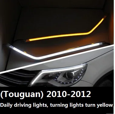 

2 pieces (Tiguan) Headlamp Headlamp with High Brightness and Tear Eye LED Director Headlamp